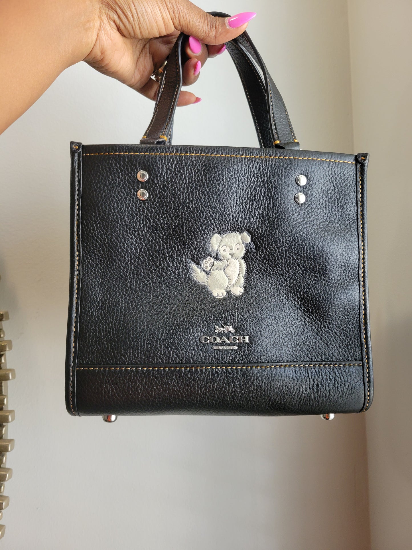 10.24 HAPPY DOG DEMPSY PURSE & MATCHING WRISTLET