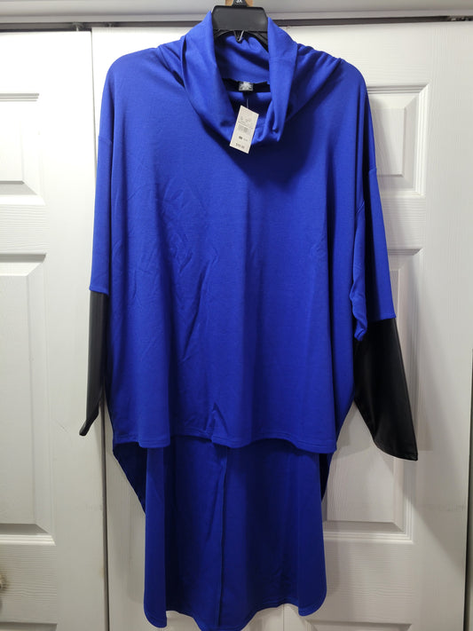 286 SIZE 18/20 COBALT BLUE HIGH LOW TOP