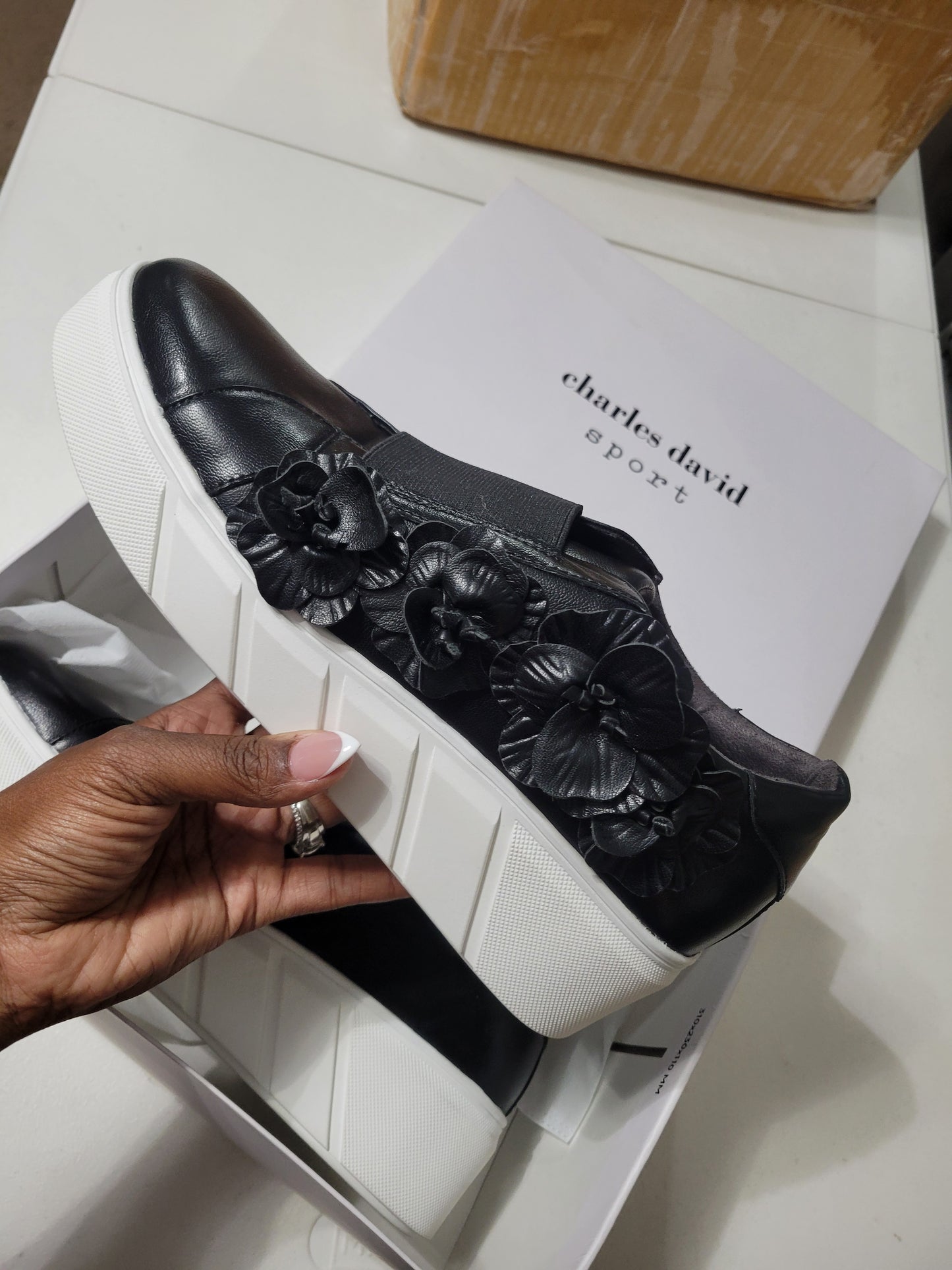SIZE 10 CHARLES DAVID PLATFORMS